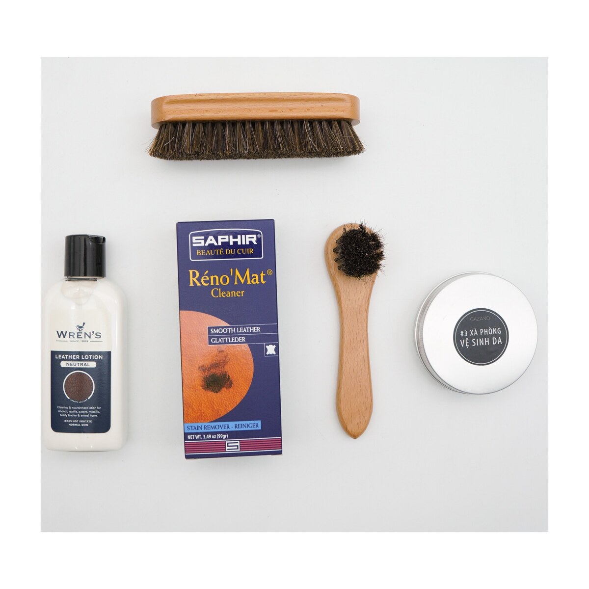 COMBO 32M - Vệ sinh đồ da bị mốc