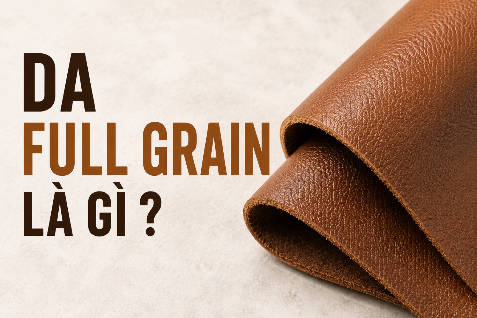 Da full-grain là gì và vì sao đắt hơn các loại da khác?