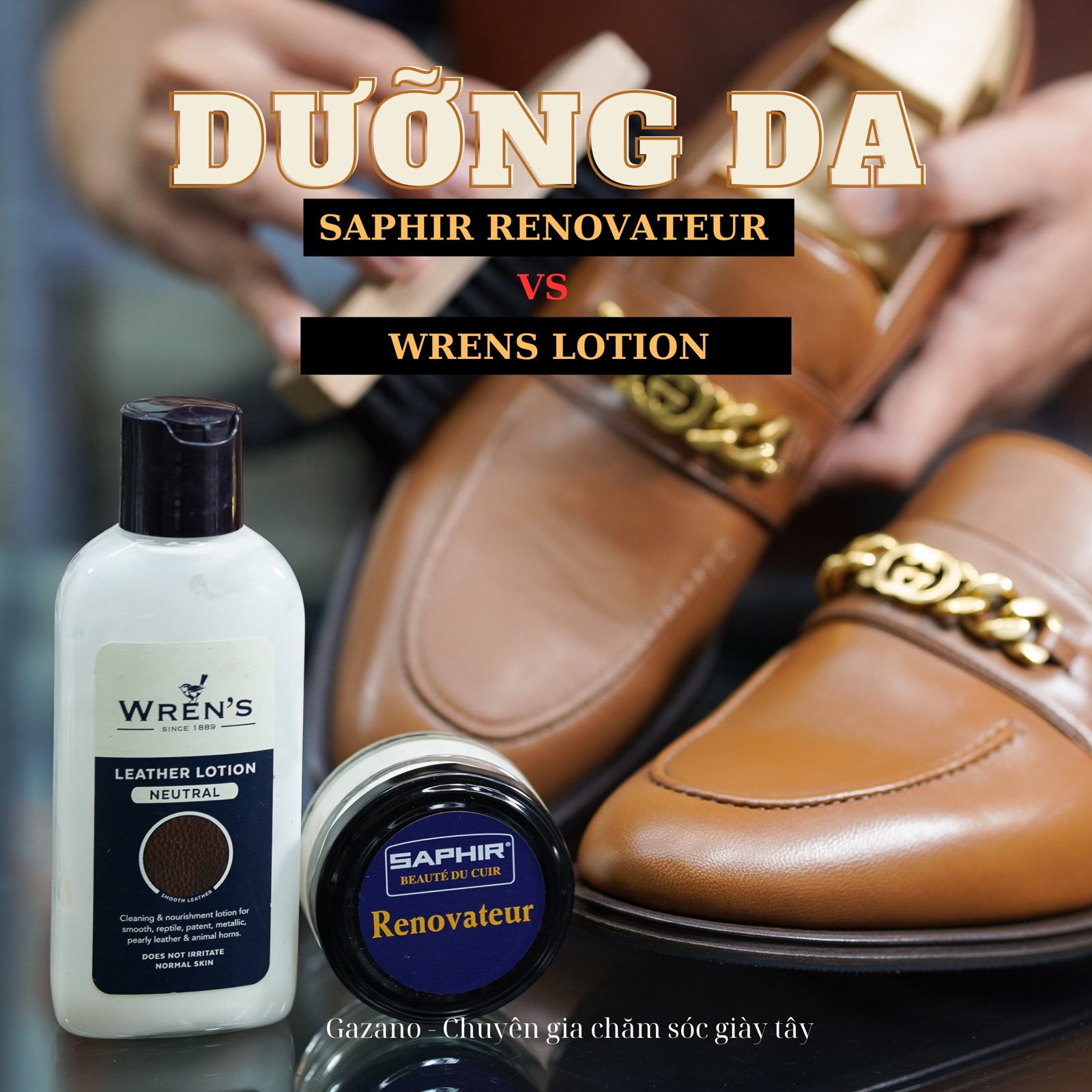 Renovateur, kem dưỡng da, wax đánh bóng — công dụng từng loại?
