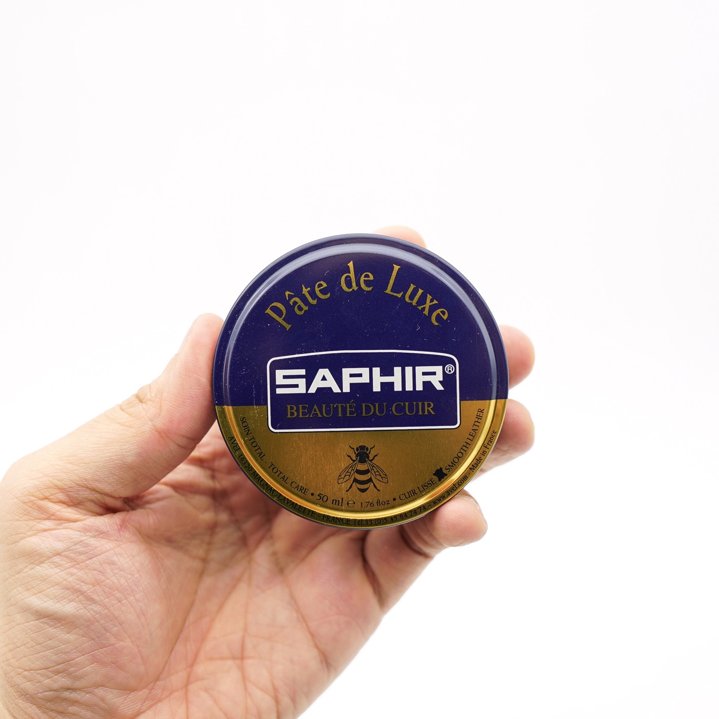 Xi sáp Saphir Pâte de Luxe 50ml (hộp sắt)