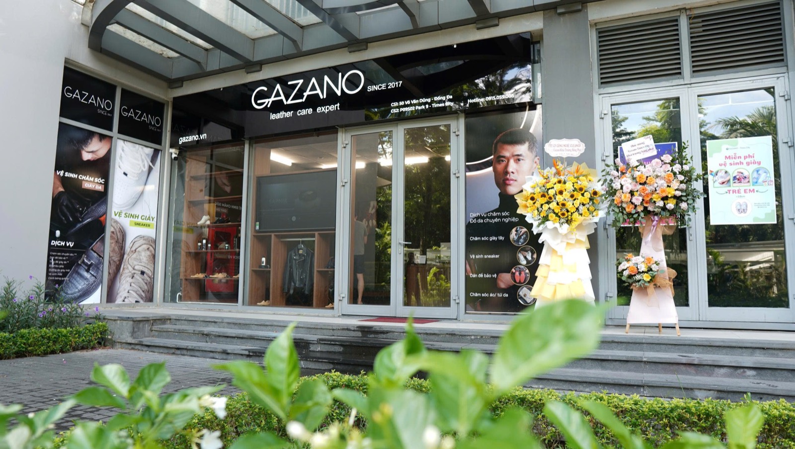 Phục hồi màu đồ da tại Gazano